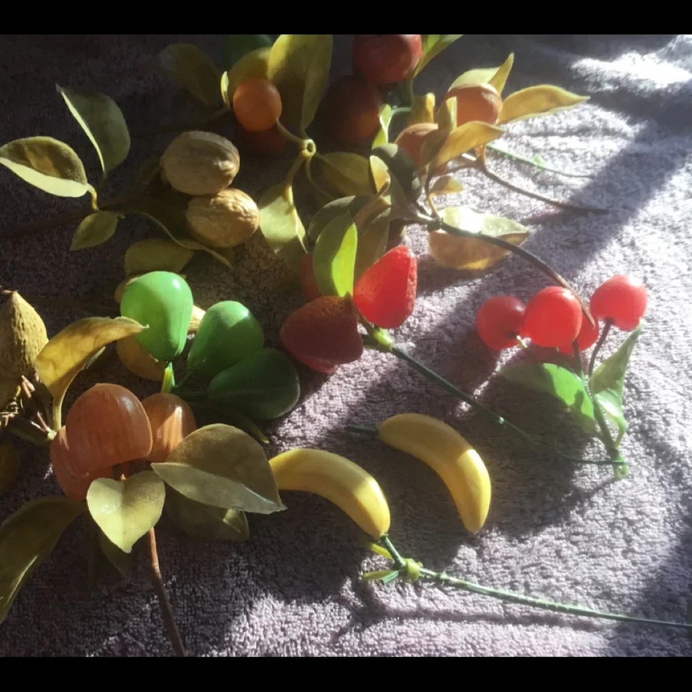 VINTAGE PLASTIC FRUIT